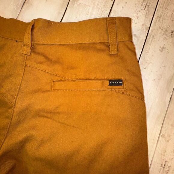 Volcom Hybrid Shorts Mens 28 Waist Surf Turf Copper Performance Active Quick Dry - Picture 8 of 8